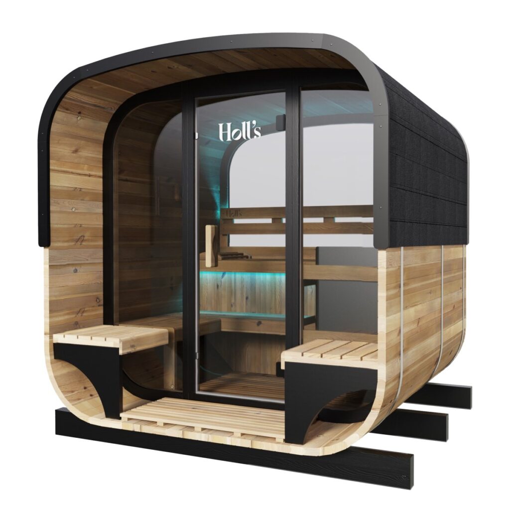 Hestia 160 Outdoor Sauna 18141 large