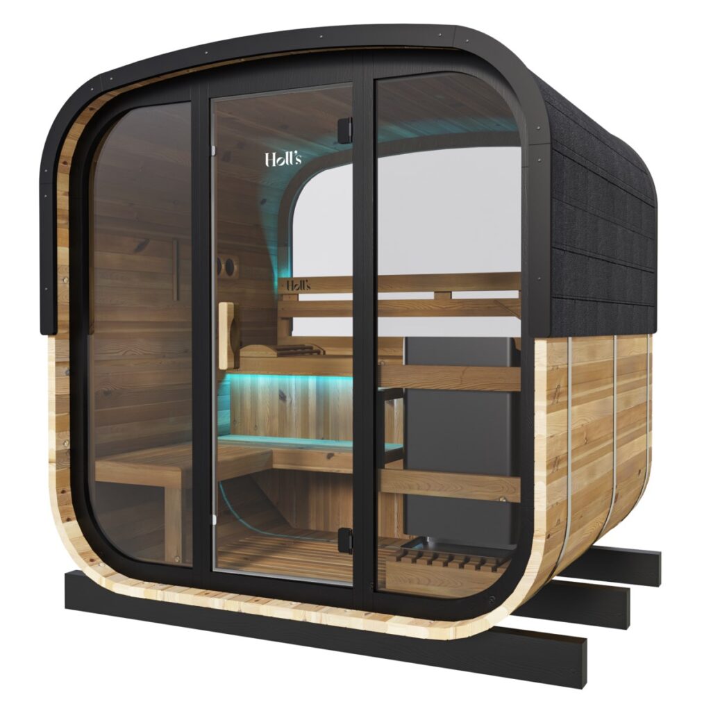 Hestia 160 Outdoor Sauna 18142 large