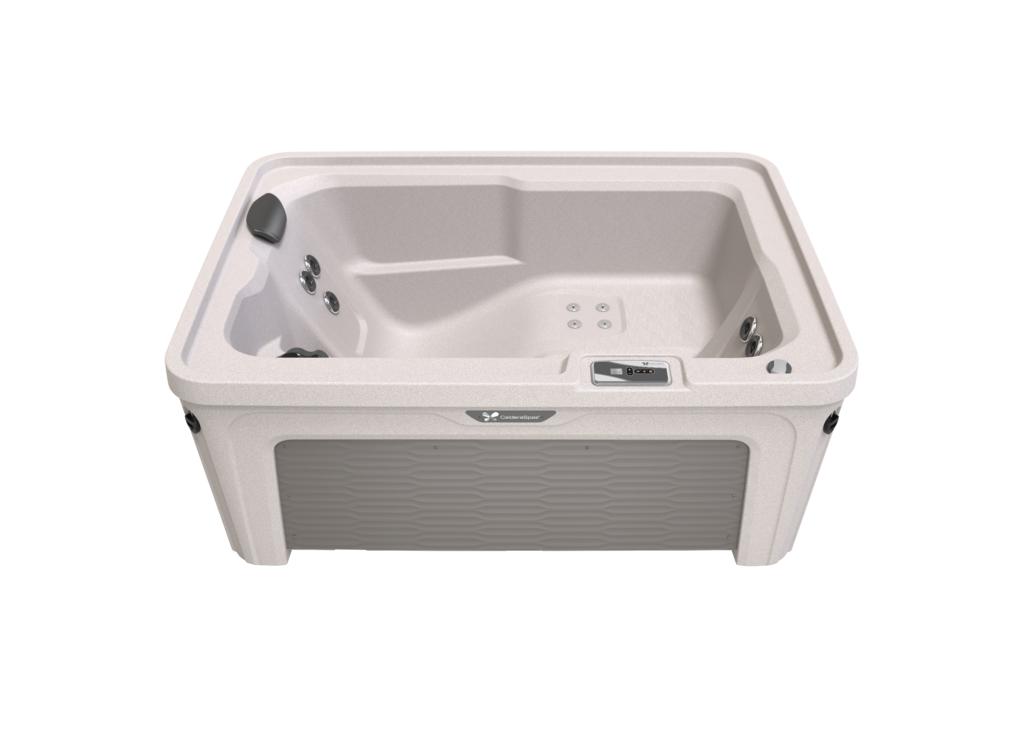 Hot Tubs 22 Hot Tubs CS FN Aspire HighFront NaturalTaupe Honeycomb