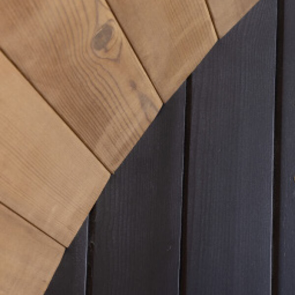 Orphee Outdoor Sauna bois hemlock carre