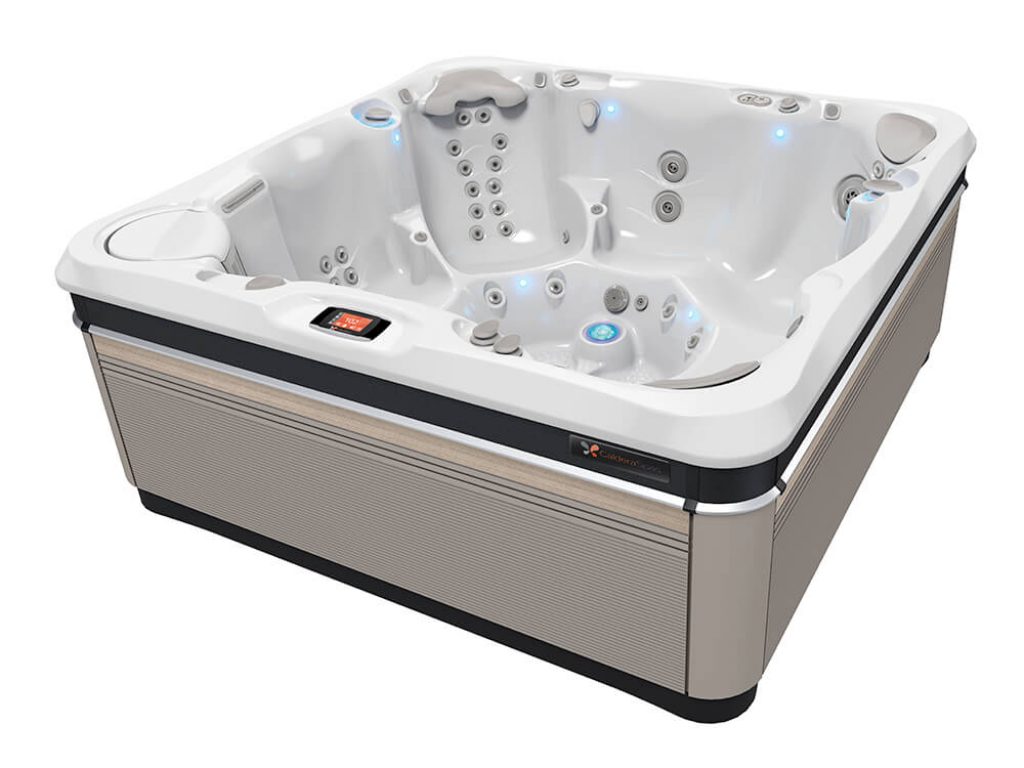 Hot Tubs 6 Hot Tubs caldera spas florence model high side angle 1