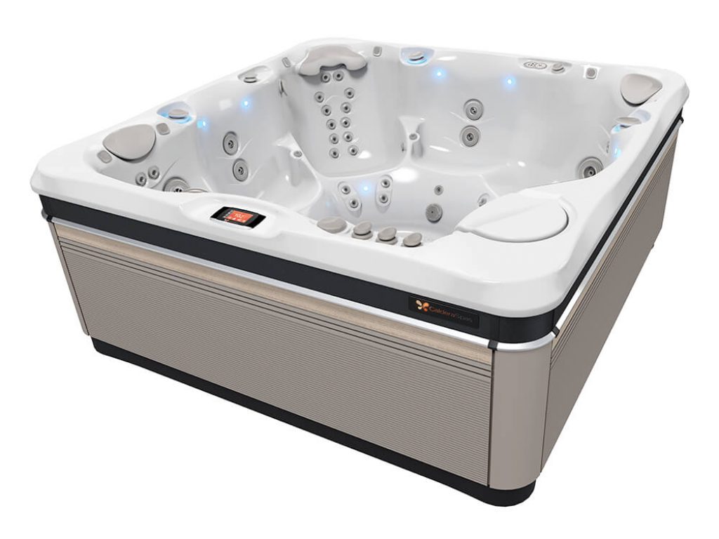 Hot Tubs 4 Hot Tubs caldera spas geneva model high side angle