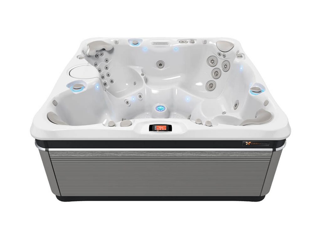 Hot Tubs 3 Hot Tubs caldera spas niagara model high front angle 1