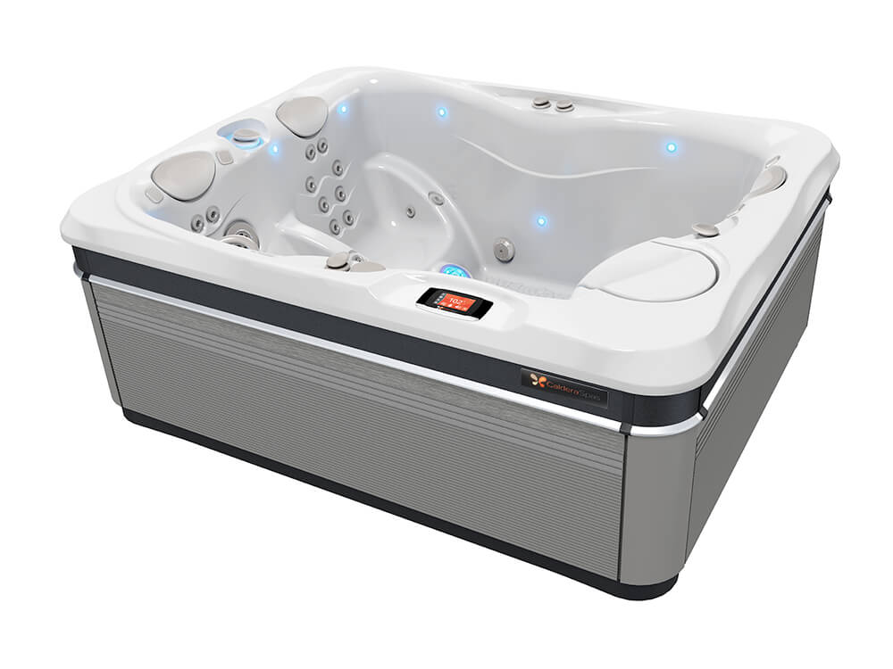 Hot Tubs 7 Hot Tubs caldera spas ravello model high angle 1