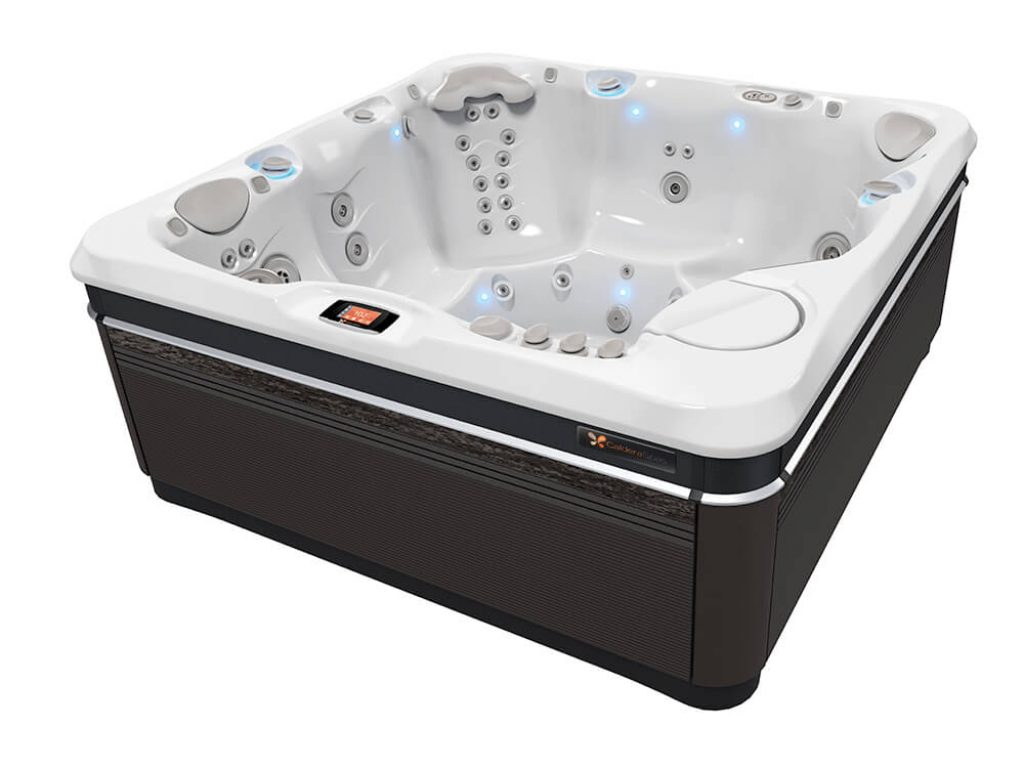 Caldera Spas 5 Caldera Spas caldera spas tahitian model high angle 1