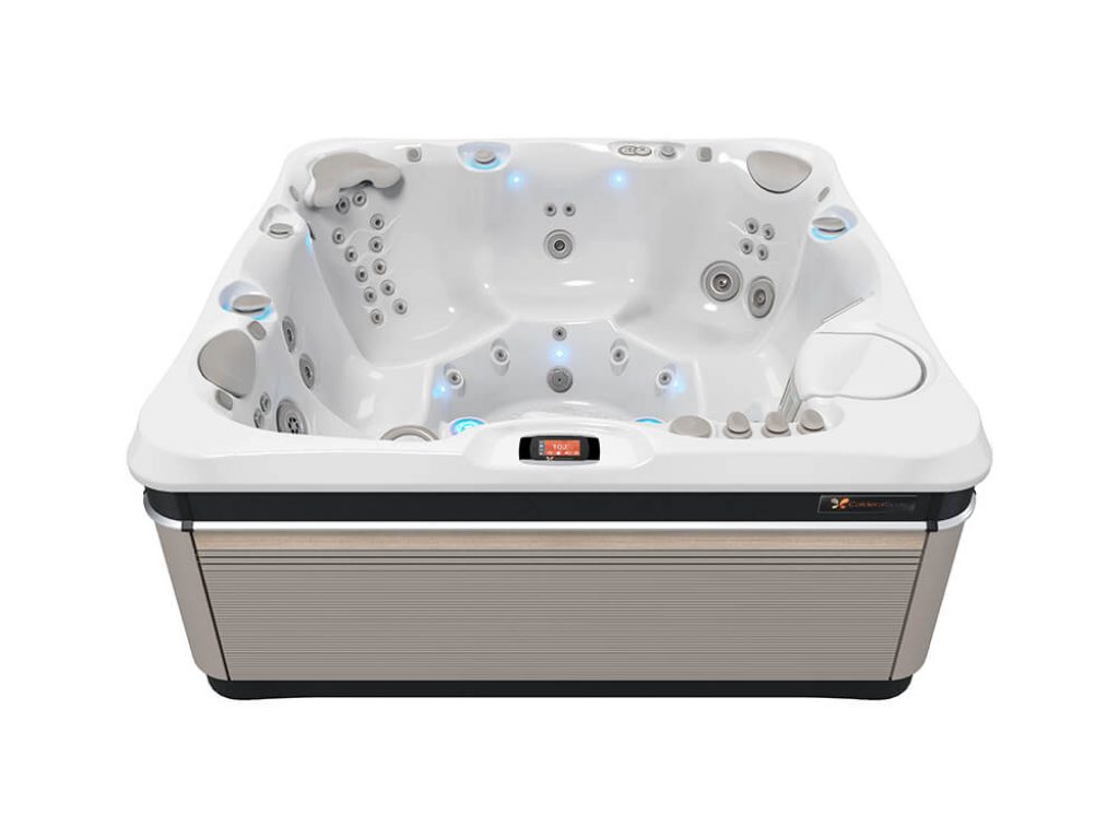 Hot Tubs 5 Hot Tubs caldera spas tahitian model high front angle 1