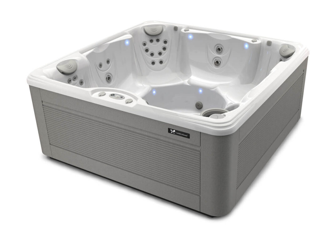 Hot Tubs 15 Hot Tubs caldera vacanza series palatino model artic white ash studio 3 4 side 2025